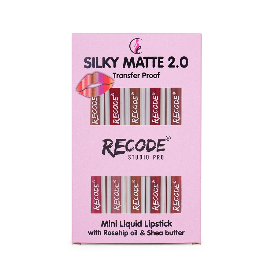 Recode Silky Matte Mini Liquid Lipsticks 2.0 (1.25ml x 10)
