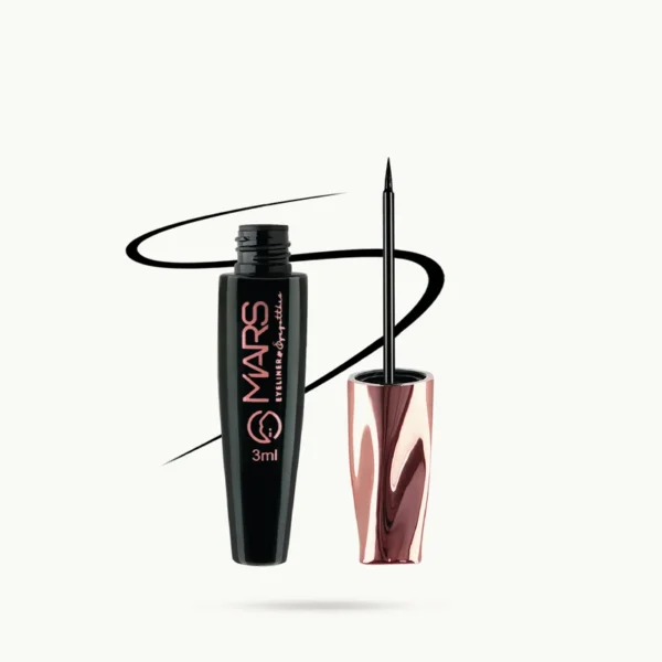 MARS Glossy Liquid Eyeliner Black (7ml)