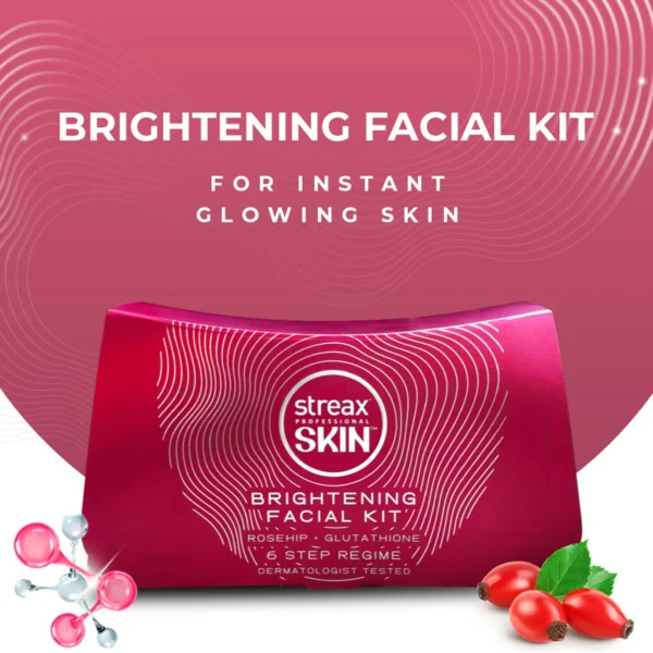 Streax Skin Brightening Facial Kit (6 Steps)