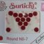 Shuruchi A1 Sticker Maroon Kumkum (Pack of 12)