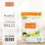 Tulips White Cotton Balls 50pcs